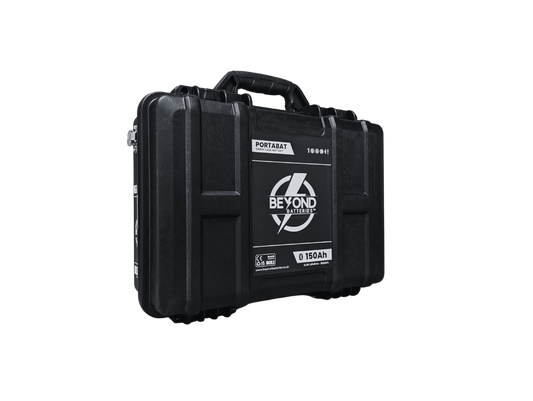 Beyond Batteries 12V 150Ah LiFePO4 PortaBat Carry Case Mobile Power unit
