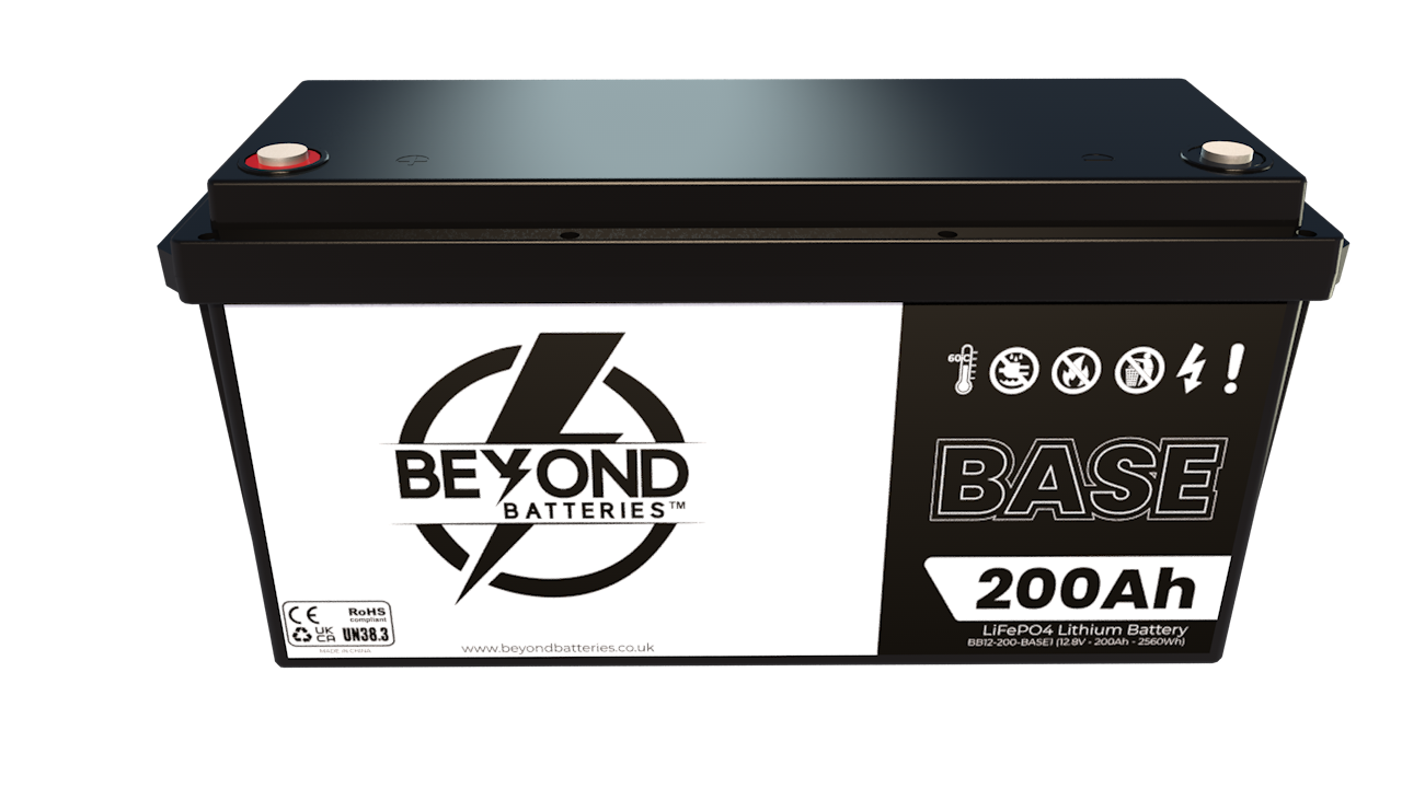 BASE200 - 12.8V LiFePO4 200Ah - Budget Friendly Lithium Iron Phosphate Battery