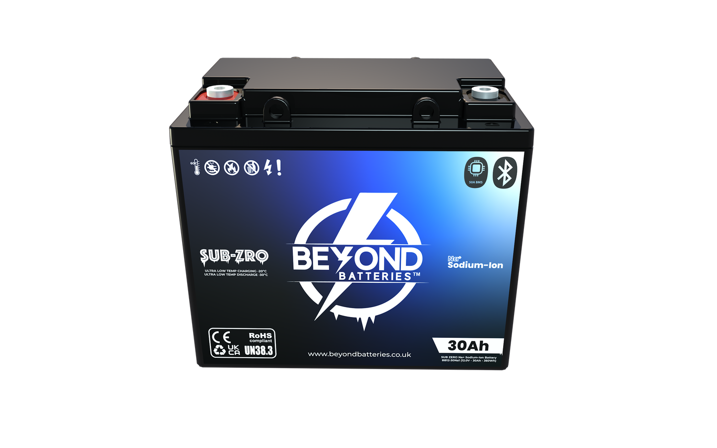 NA30 - Sodium-Ion 30Ah - 12V Ultra Low Temperature Battery Na+