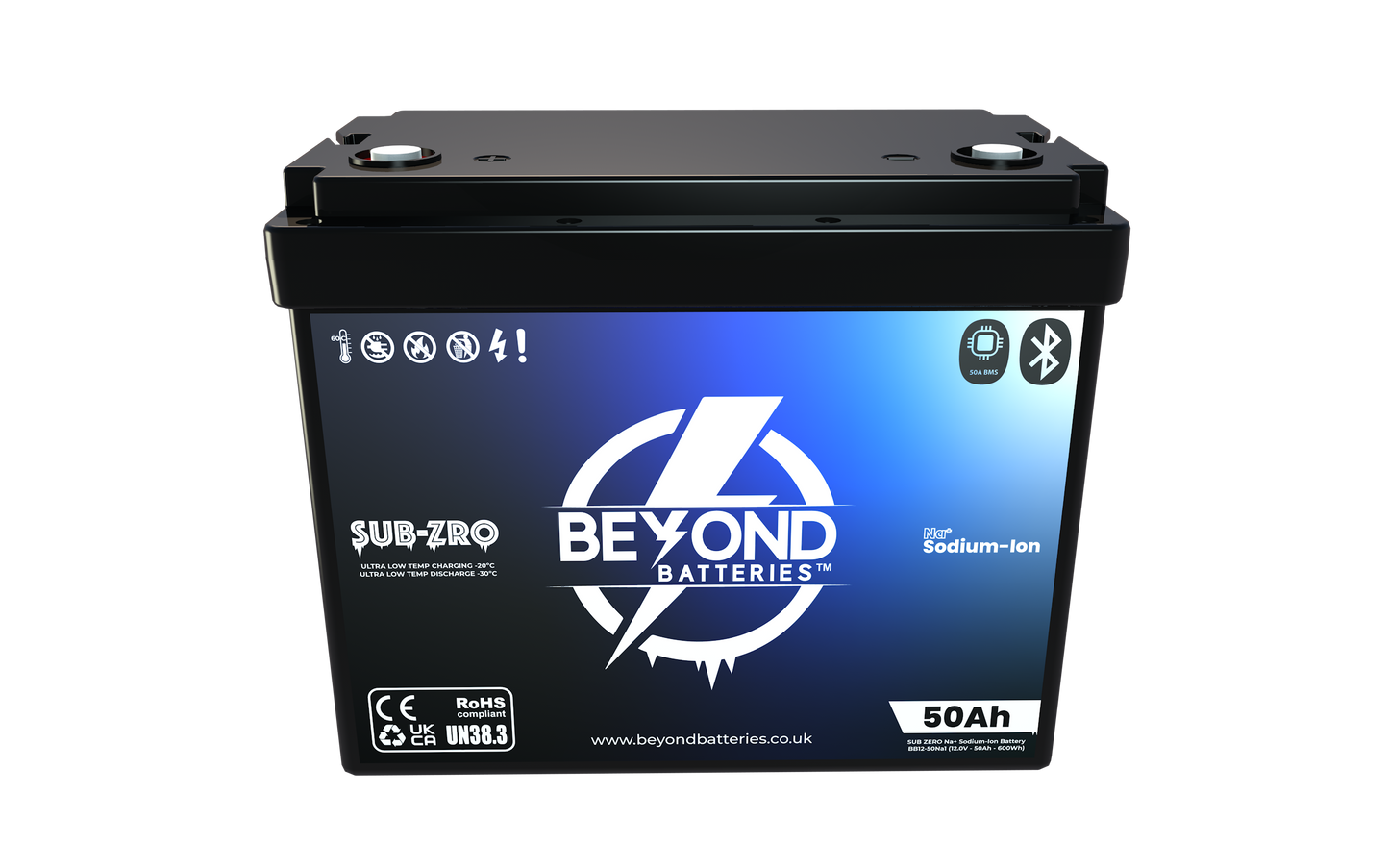 NA50 - Sodium-Ion 50Ah - 12V Ultra Low Temperature Battery Na+