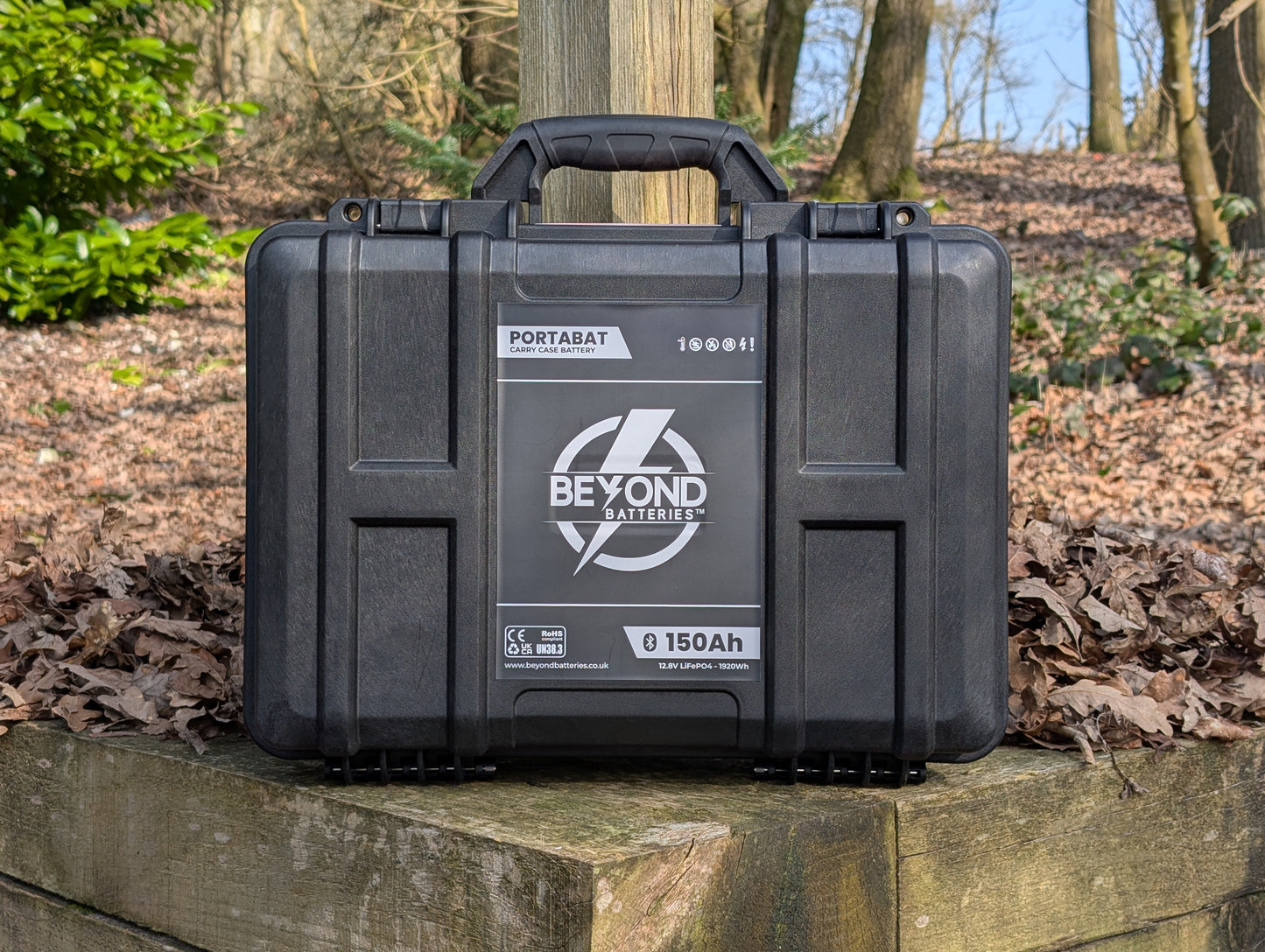 Beyond Batteries 12V 150Ah LiFePO4 PortaBat Carry Case Mobile Power unit