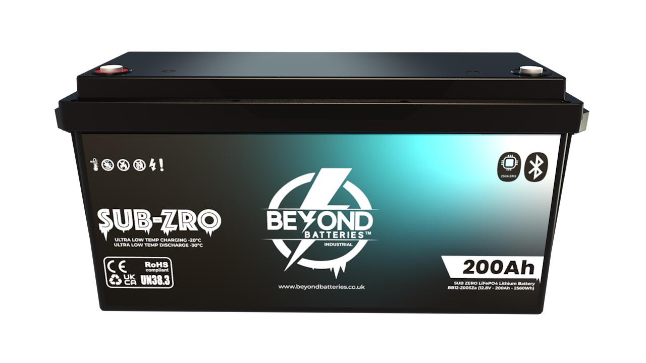 SZ200 - Sub-Zero 200Ah - 12.8V Ultra Low Temperature LIFePO4 Battery