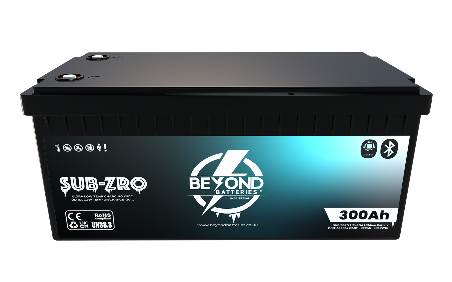SZ300 - Sub-Zero 300Ah - 12.8V Ultra Low Temperature LIFePO4 Battery
