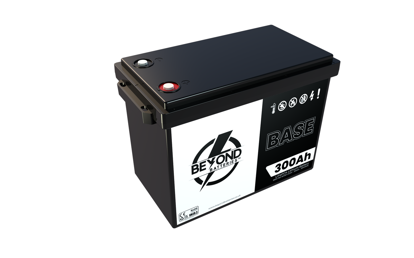 BASE300 - 12.8V LiFePO4 300Ah - Budget Friendly Lithium Iron Phosphate Battery