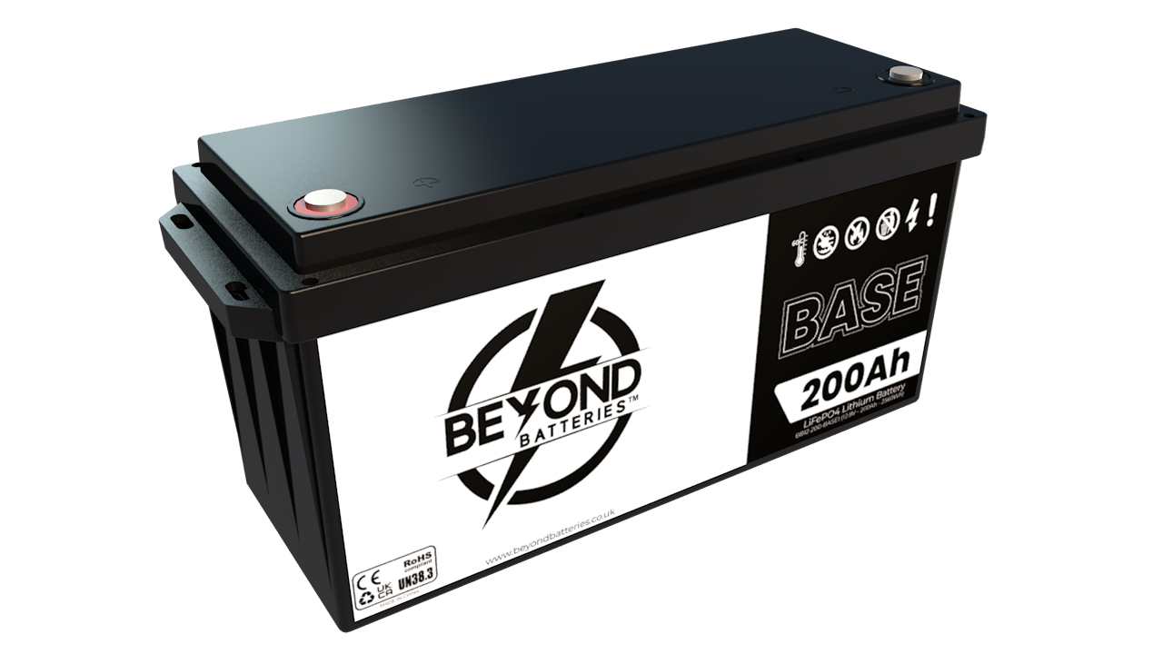 BASE200 - 12.8V LiFePO4 200Ah - Budget Friendly Lithium Iron Phosphate Battery