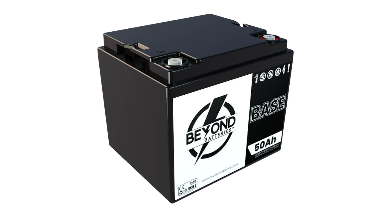 BASE50 - 12.8V LiFePO4 50Ah - Budget Friendly Lithium Iron Phosphate Battery