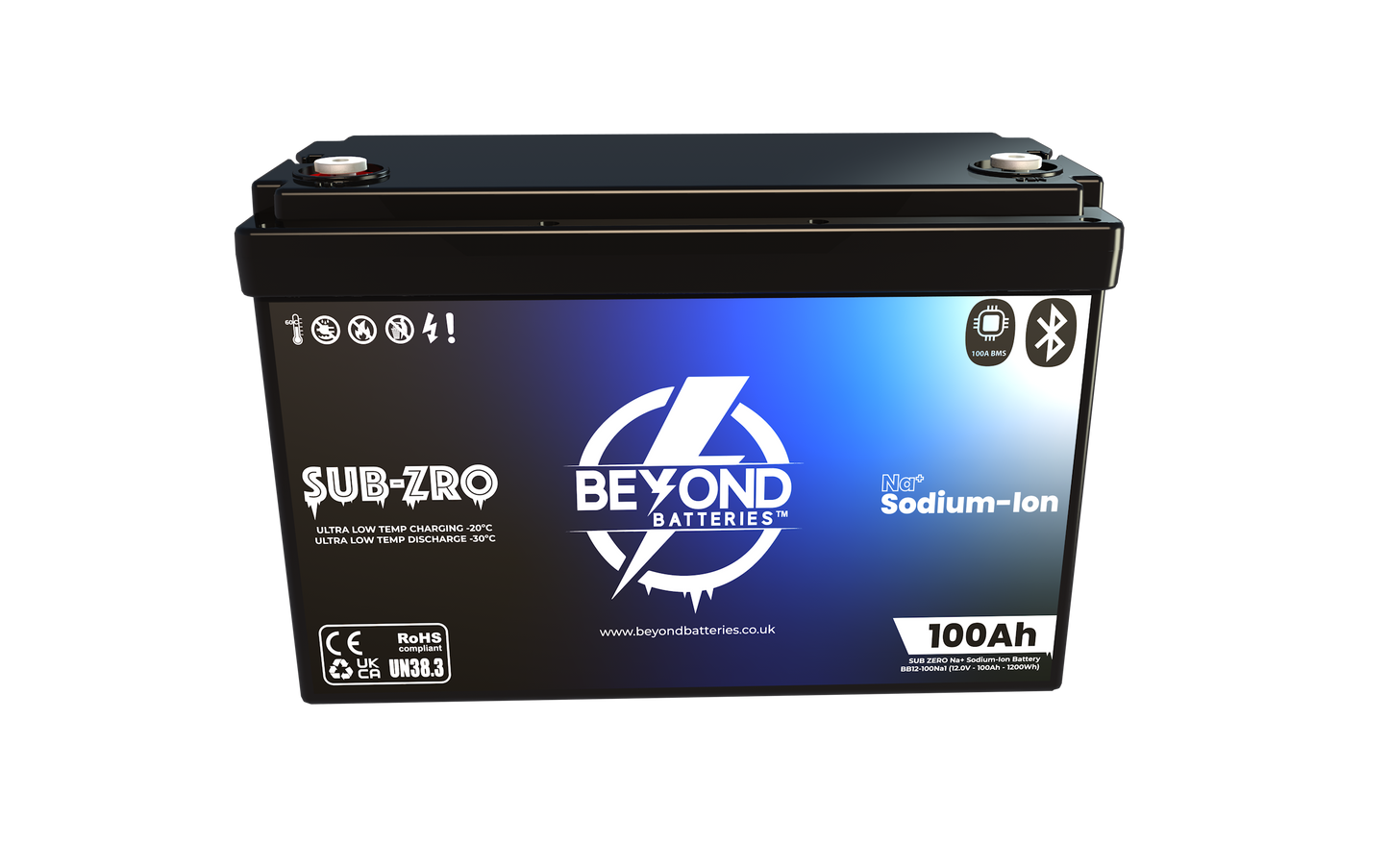 NA200 - Sodium-Ion 200Ah - 12V Ultra Low Temperature Battery Na+