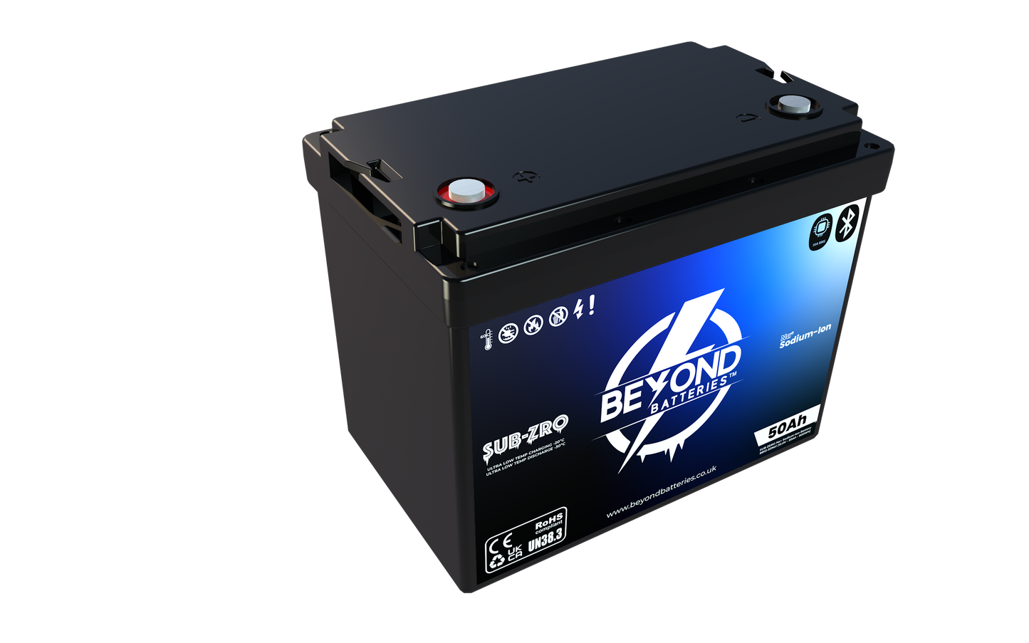 NA50 - Sodium-Ion 50Ah - 12V Ultra Low Temperature Battery Na+