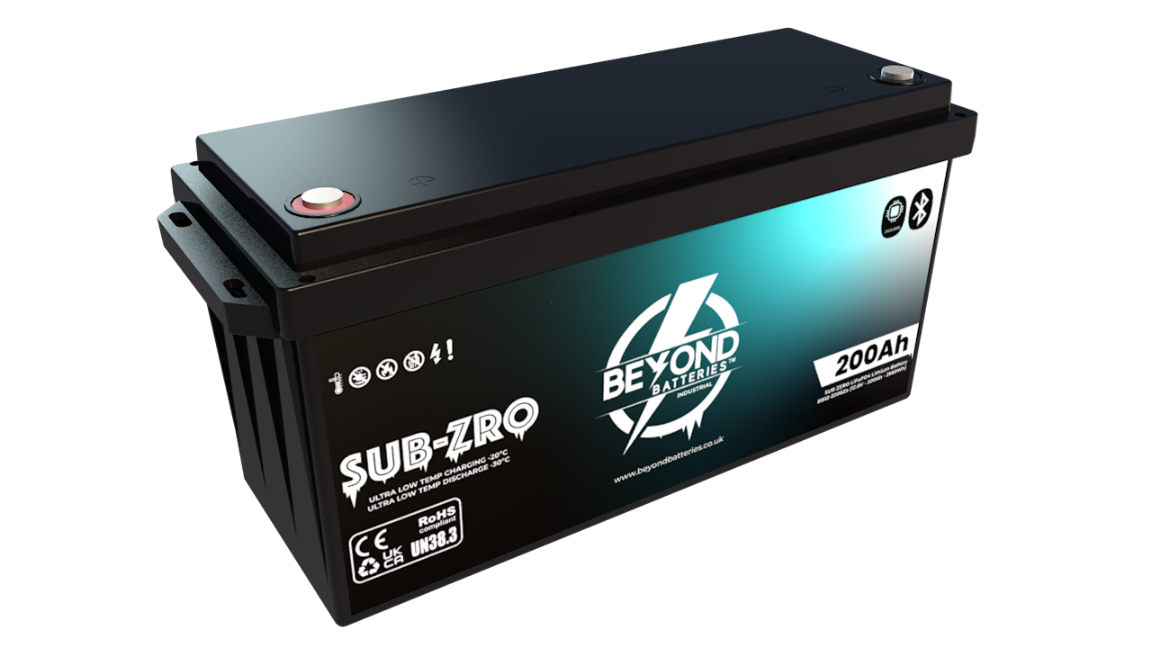 SZ200 - Sub-Zero 200Ah - 12.8V Ultra Low Temperature LIFePO4 Battery