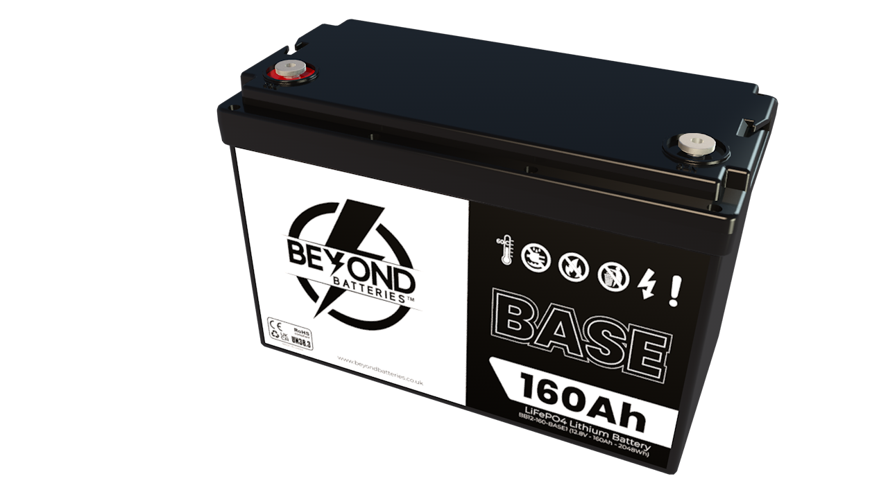 BASE160 - 12.8V LiFePO4 160Ah - Budget Friendly Lithium Iron Phosphate Battery