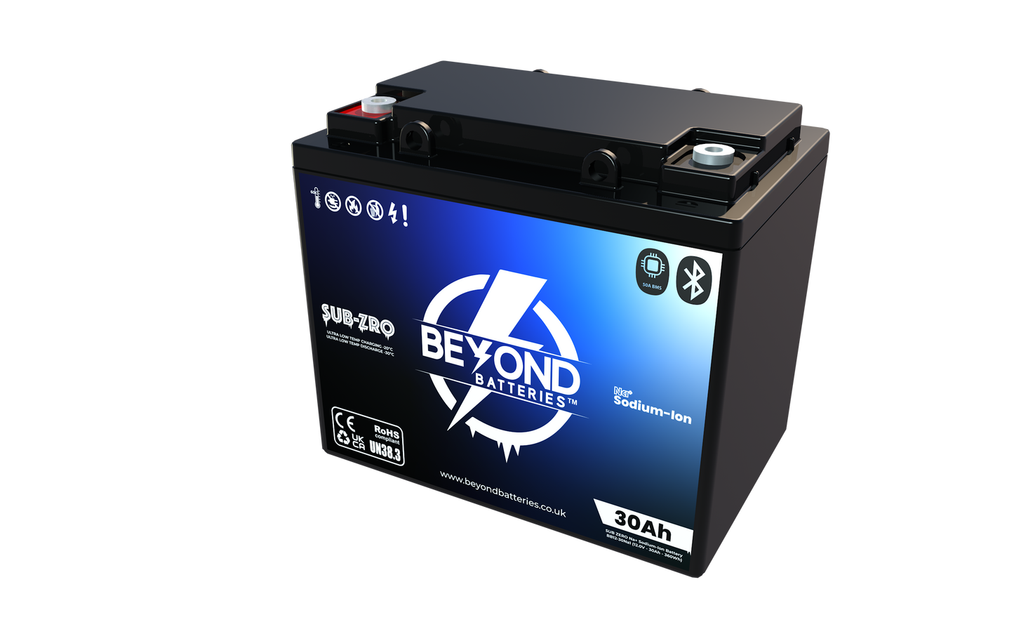 NA30 - Sodium-Ion 30Ah - 12V Ultra Low Temperature Battery Na+