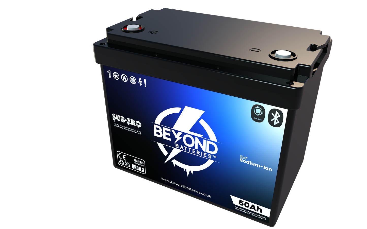 NA50 - Sodium-Ion 50Ah - 12V Ultra Low Temperature Battery Na+