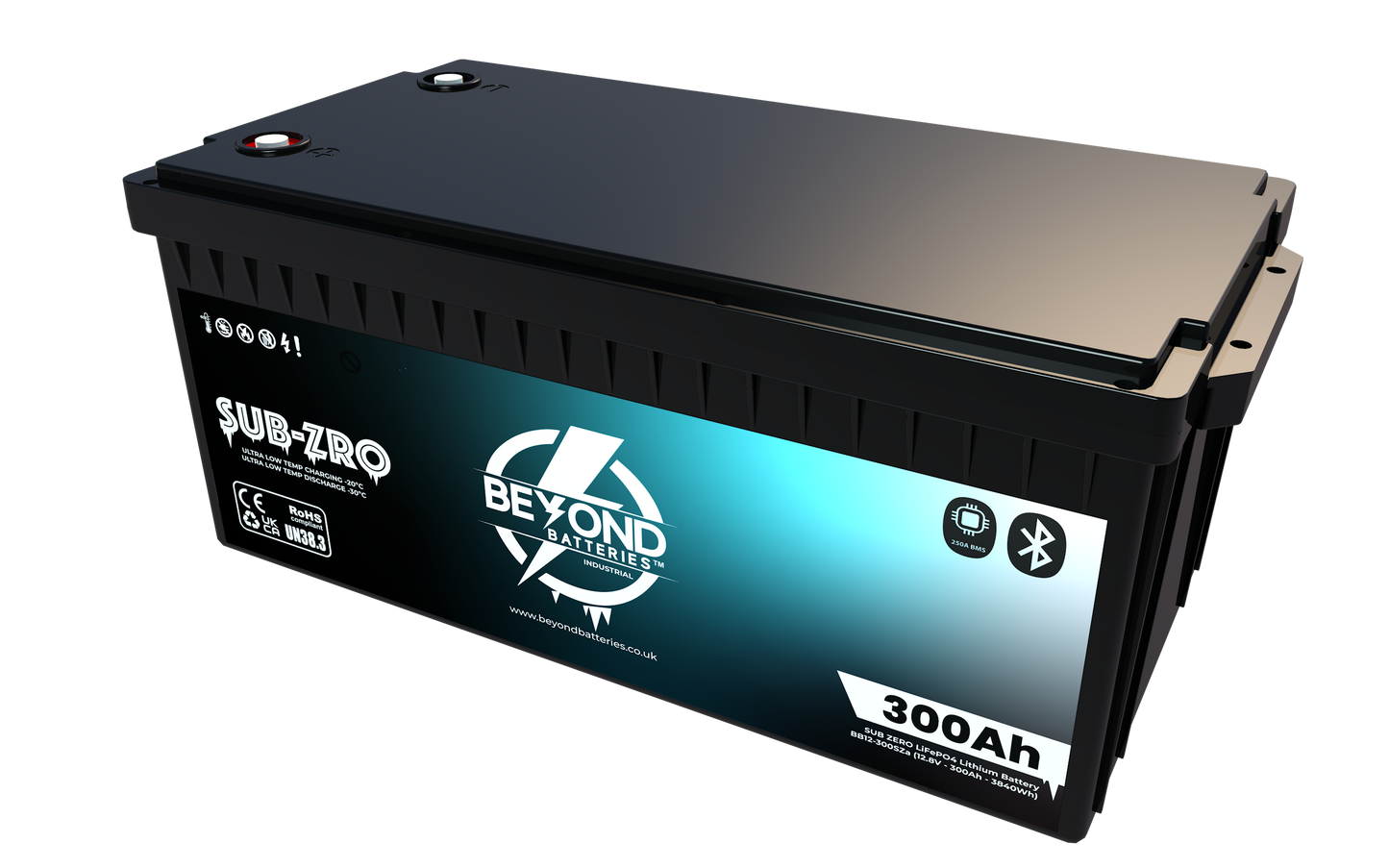 SZ300 - Sub-Zero 300Ah - 12.8V Ultra Low Temperature LIFePO4 Battery