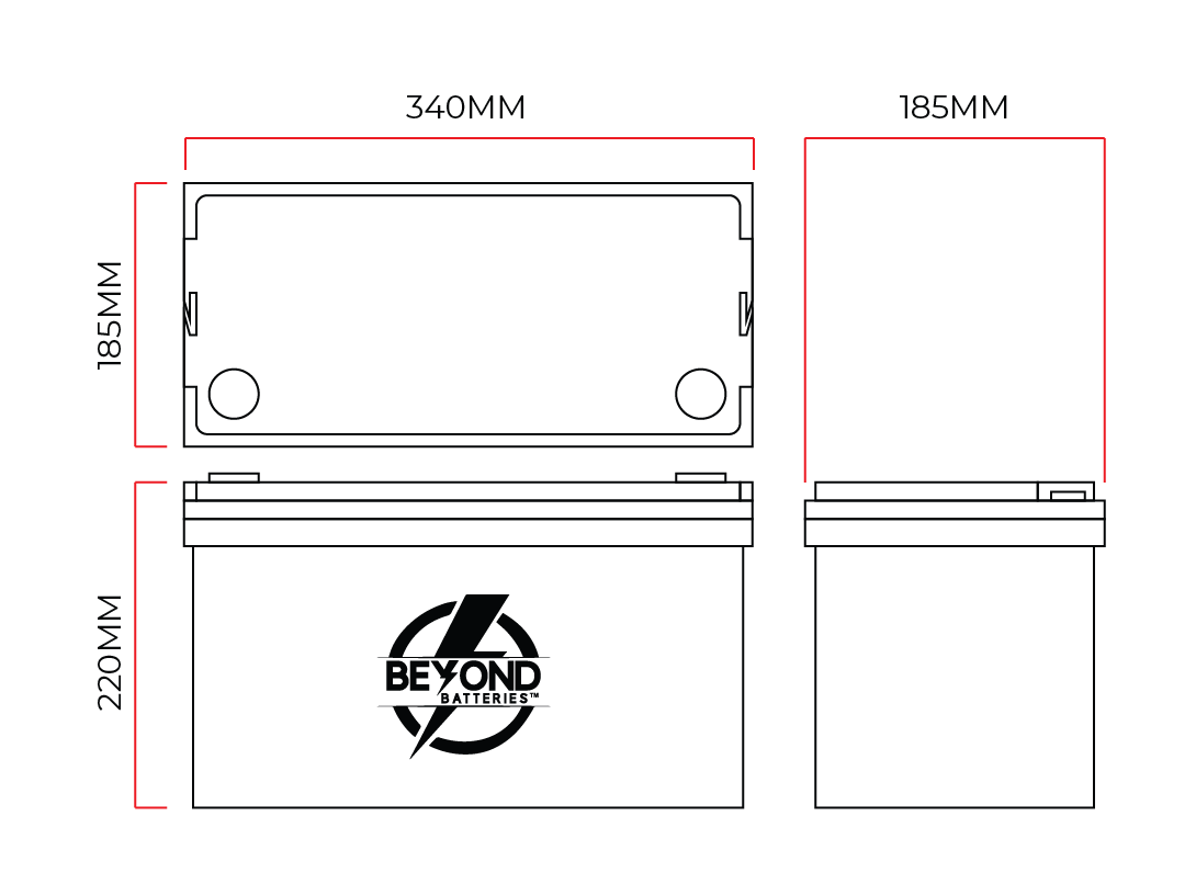 NA100 - Sodium-Ion 100Ah - 12V Ultra Low Temperature Battery Na+