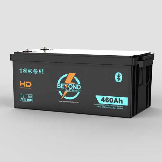 Clearance - 460Ah Standard HD LiFePO4 12V Lithium Battery with Bluetooth