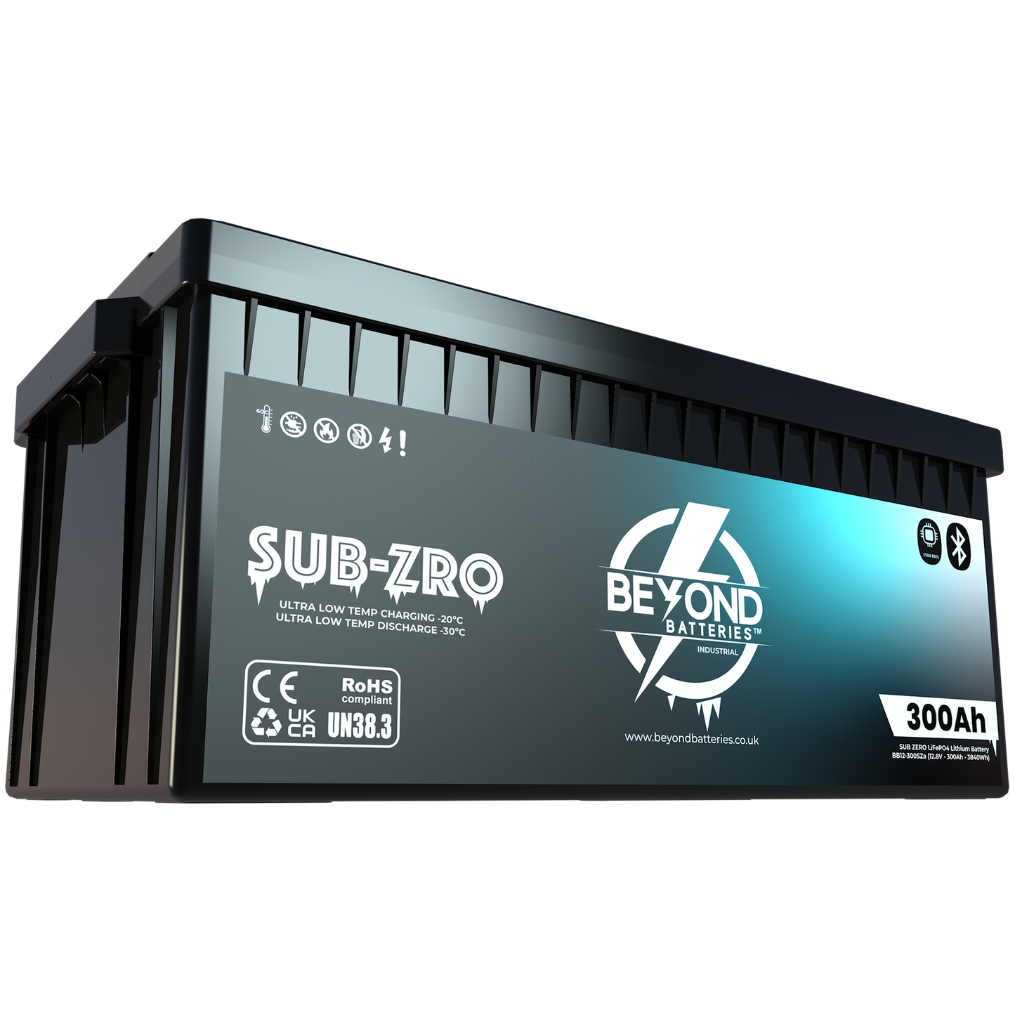SZ300 - Sub-Zero 300Ah - 12.8V Ultra Low Temperature LIFePO4 Battery