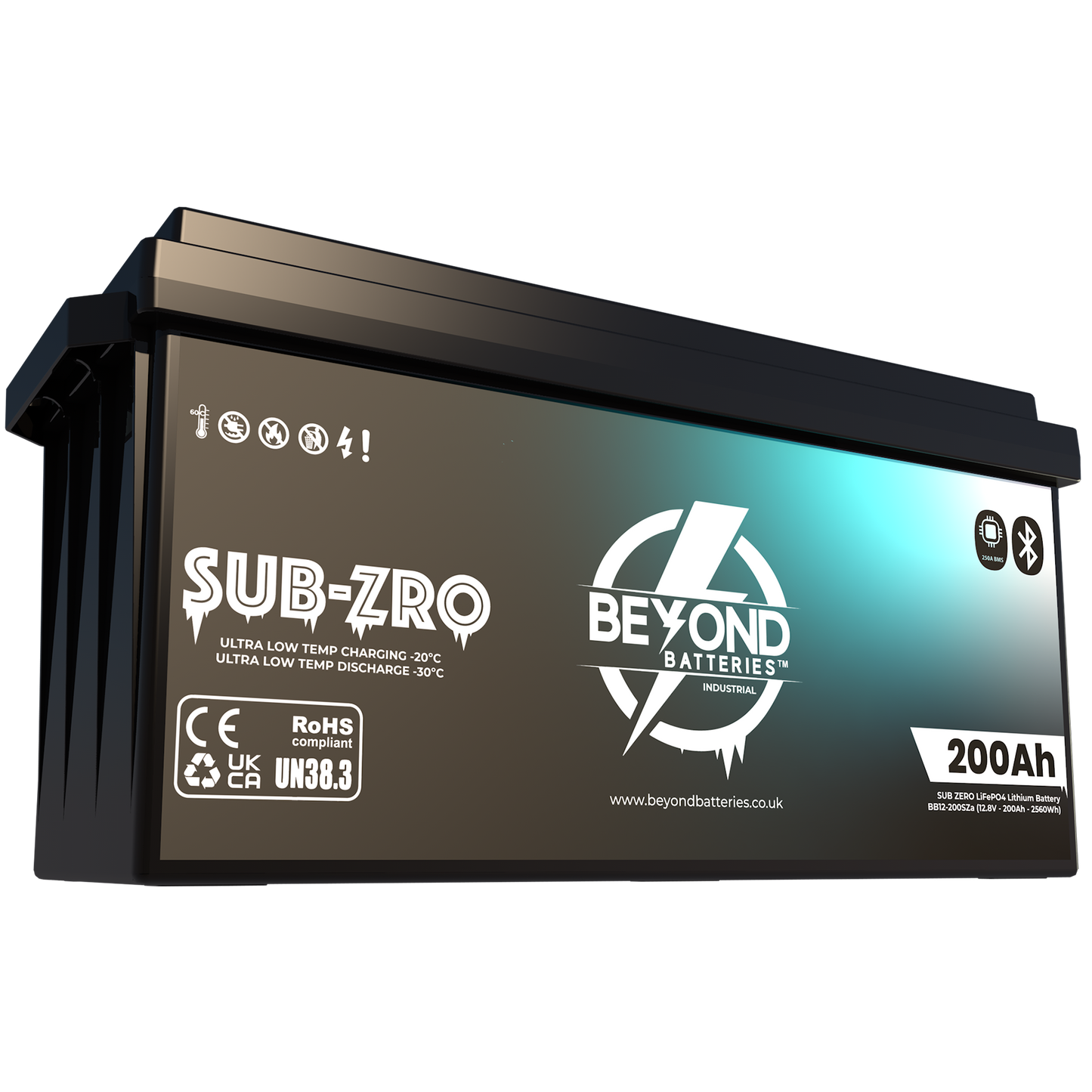 SZ200 - Sub-Zero 200Ah - 12.8V Ultra Low Temperature LIFePO4 Battery