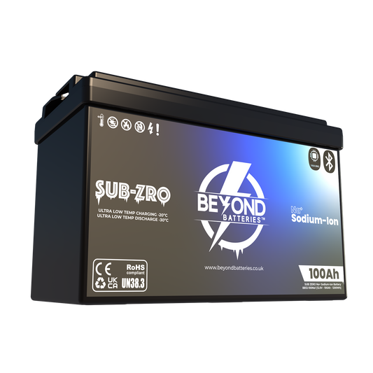 NA100 - Sodium-Ion 100Ah - 12V Ultra Low Temperature Battery Na+