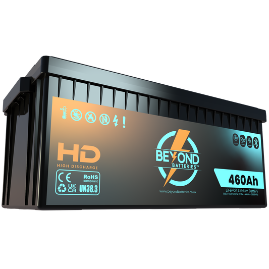 HD460 - High Performance Lithium - Smart LiFePO4 Lithium 12.8V Battery