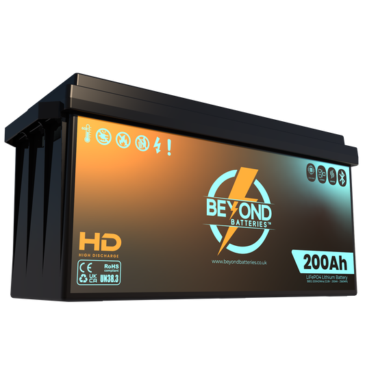 HD200 - High Performance Lithium - Smart LiFePO4 Lithium 12.8V Battery