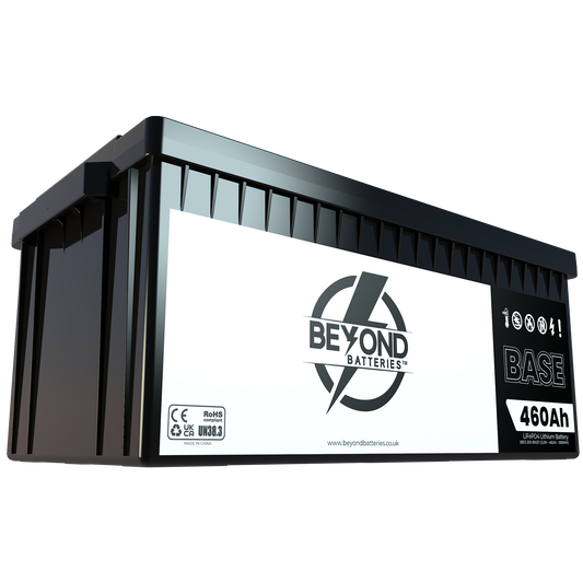 BASE460 - 12.8V LiFePO4 460Ah - Budget Friendly Lithium Iron Phosphate Battery