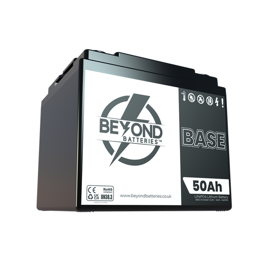 BASE50 - 12.8V LiFePO4 50Ah - Budget Friendly Lithium Iron Phosphate Battery