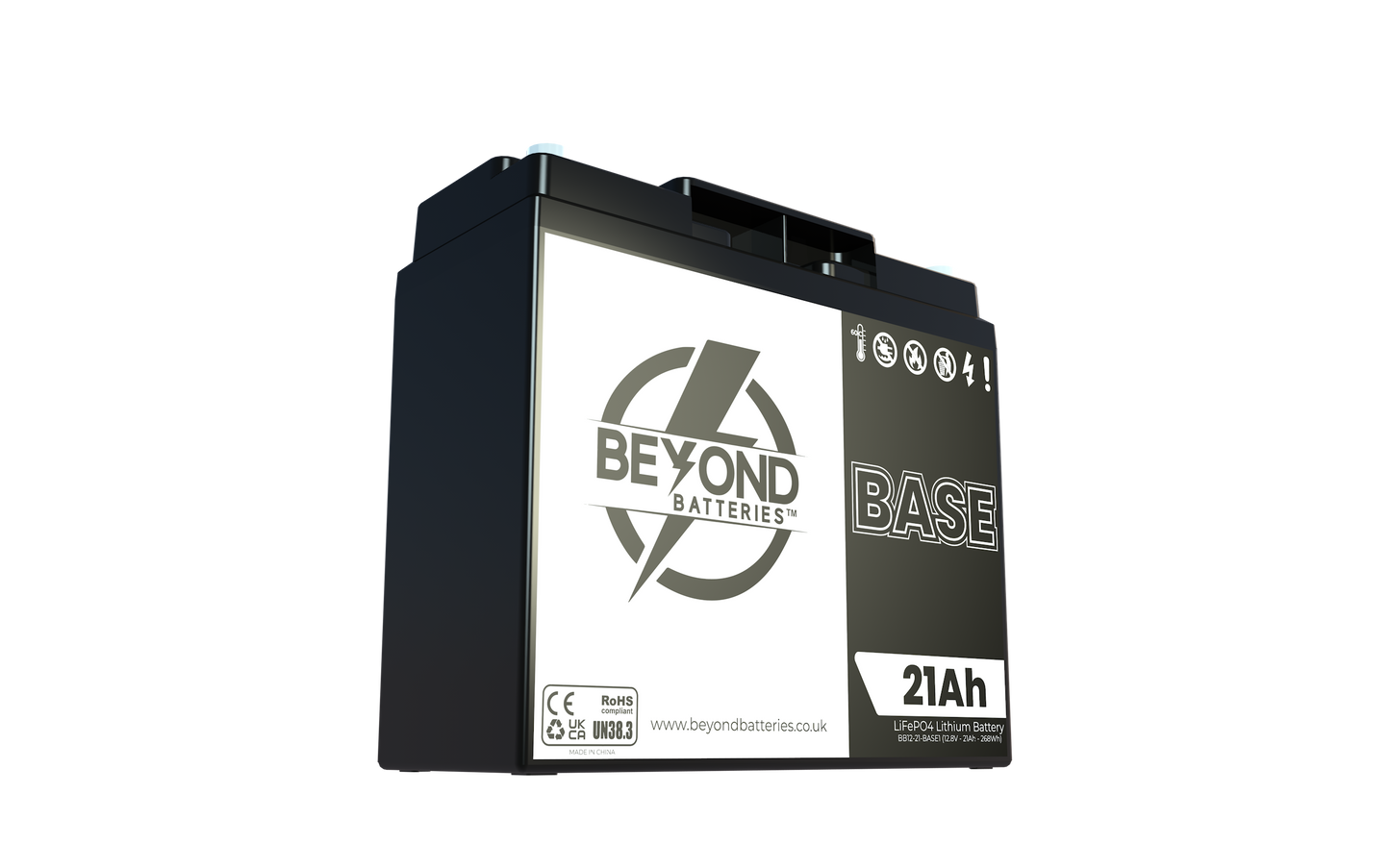 BASE21 - 12.8V LiFePO4 21Ah - Budget Friendly Lithium Iron Phosphate Battery