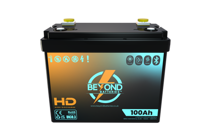 HD100 - High Performance Lithium - Smart LiFePO4 Lithium 12.8V Battery