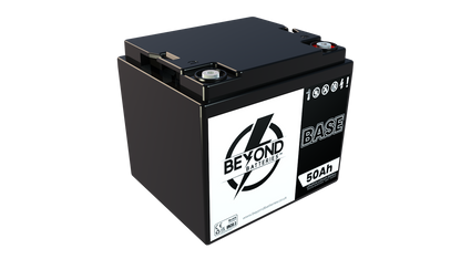BASE50 - 12.8V LiFePO4 50Ah - Budget Friendly Lithium Iron Phosphate Battery