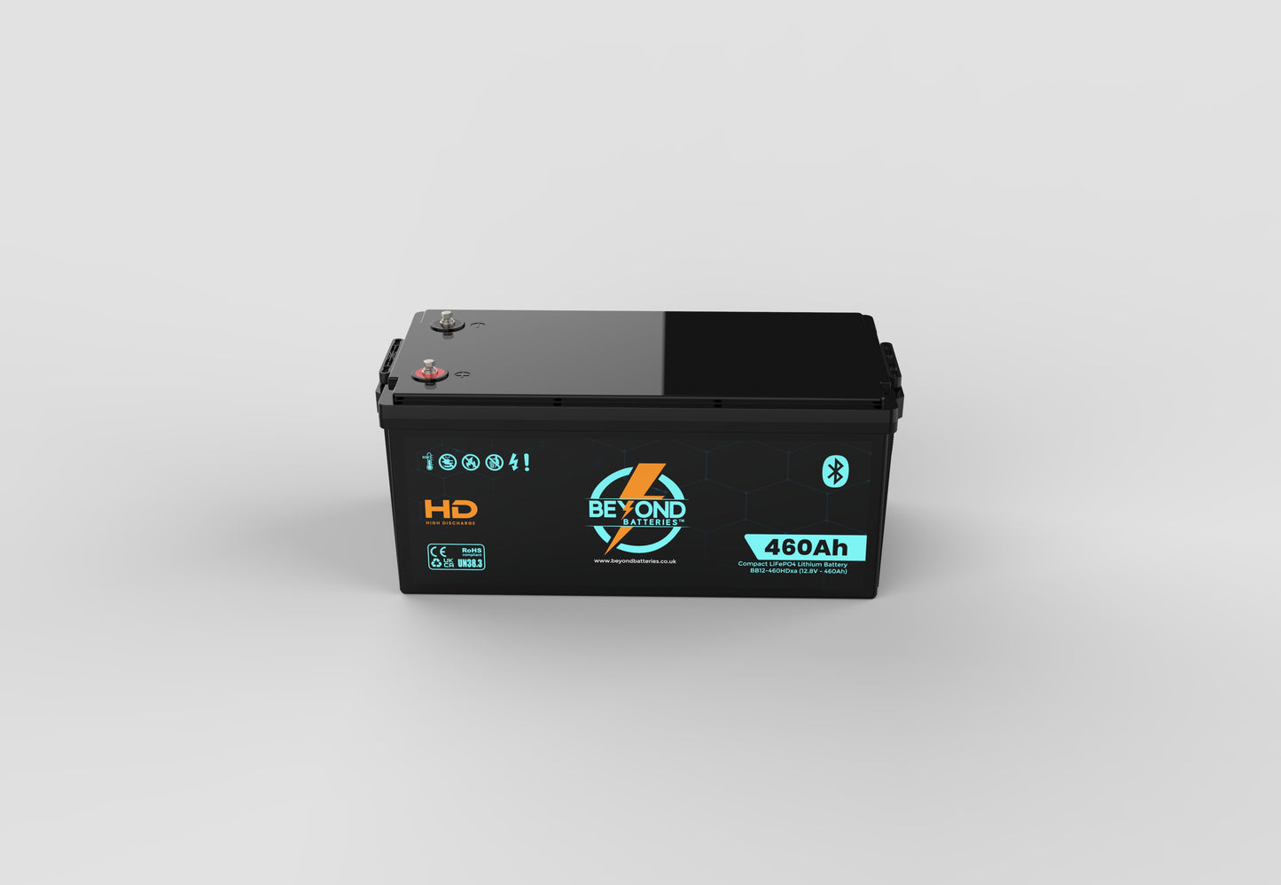 Beyond Batteries HD - High Performance Lithium - 460Ah - Smart LiFePO4 Lithium 12V Battery