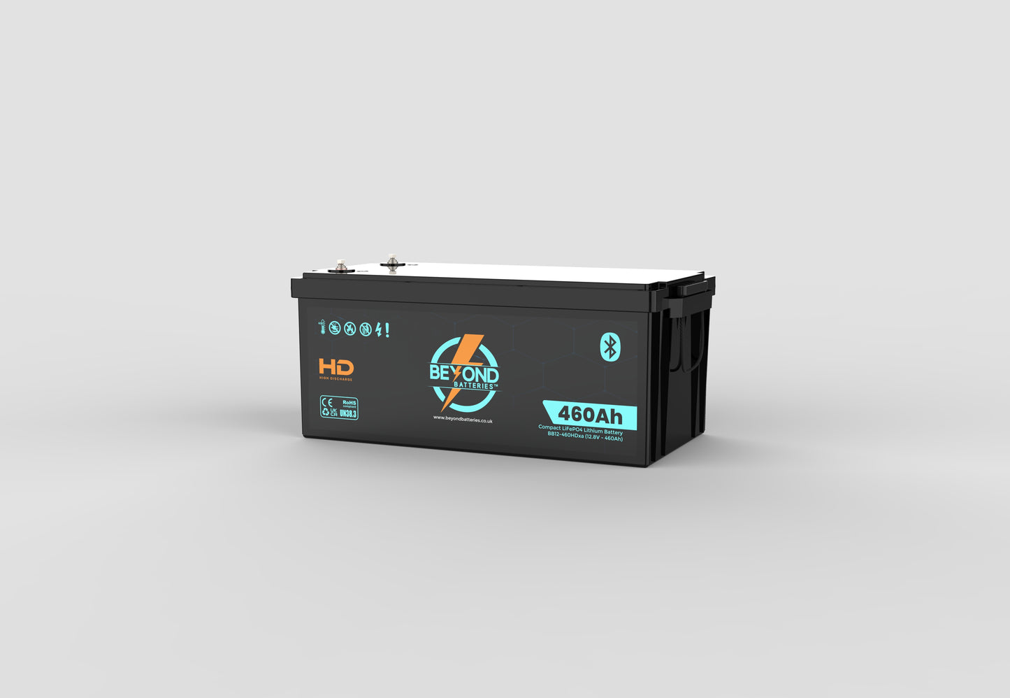 Beyond Batteries HD - High Performance Lithium - 460Ah - Smart LiFePO4 Lithium 12V Battery