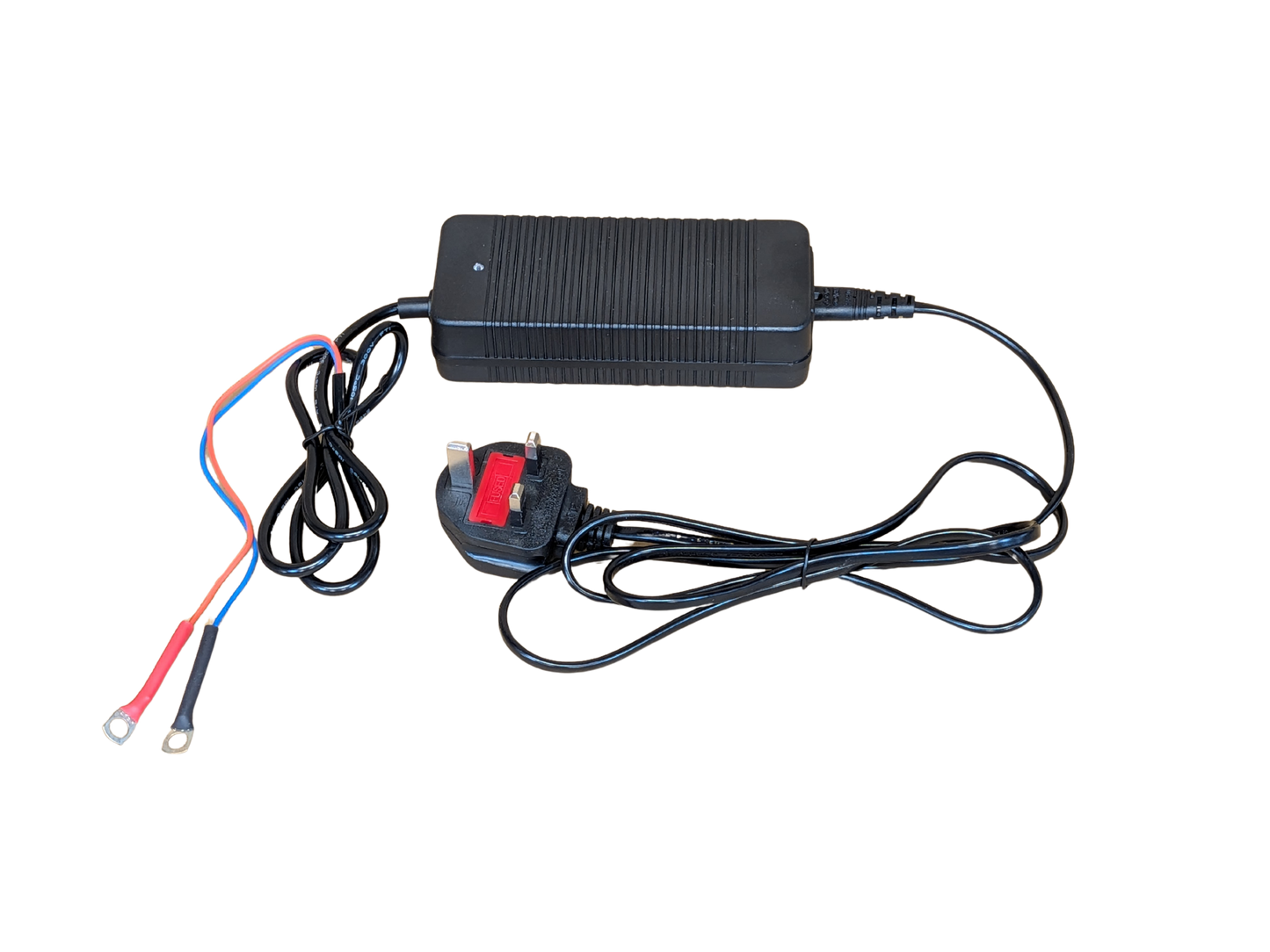 12V 4A charger - M6 Ring Terminals