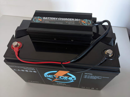 Beyond Batteries Lithium Battery Charger 20A - 12V LiFePO4