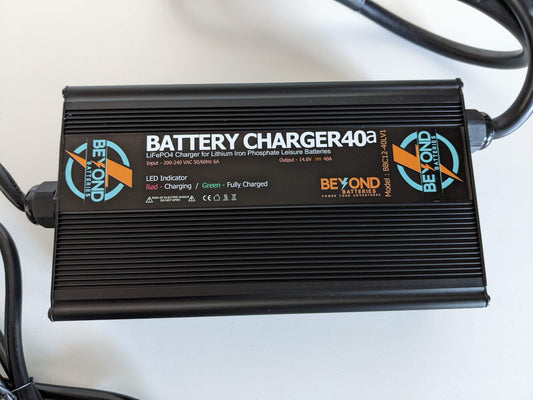 Beyond Batteries Lithium Battery Charger 40A - 12V