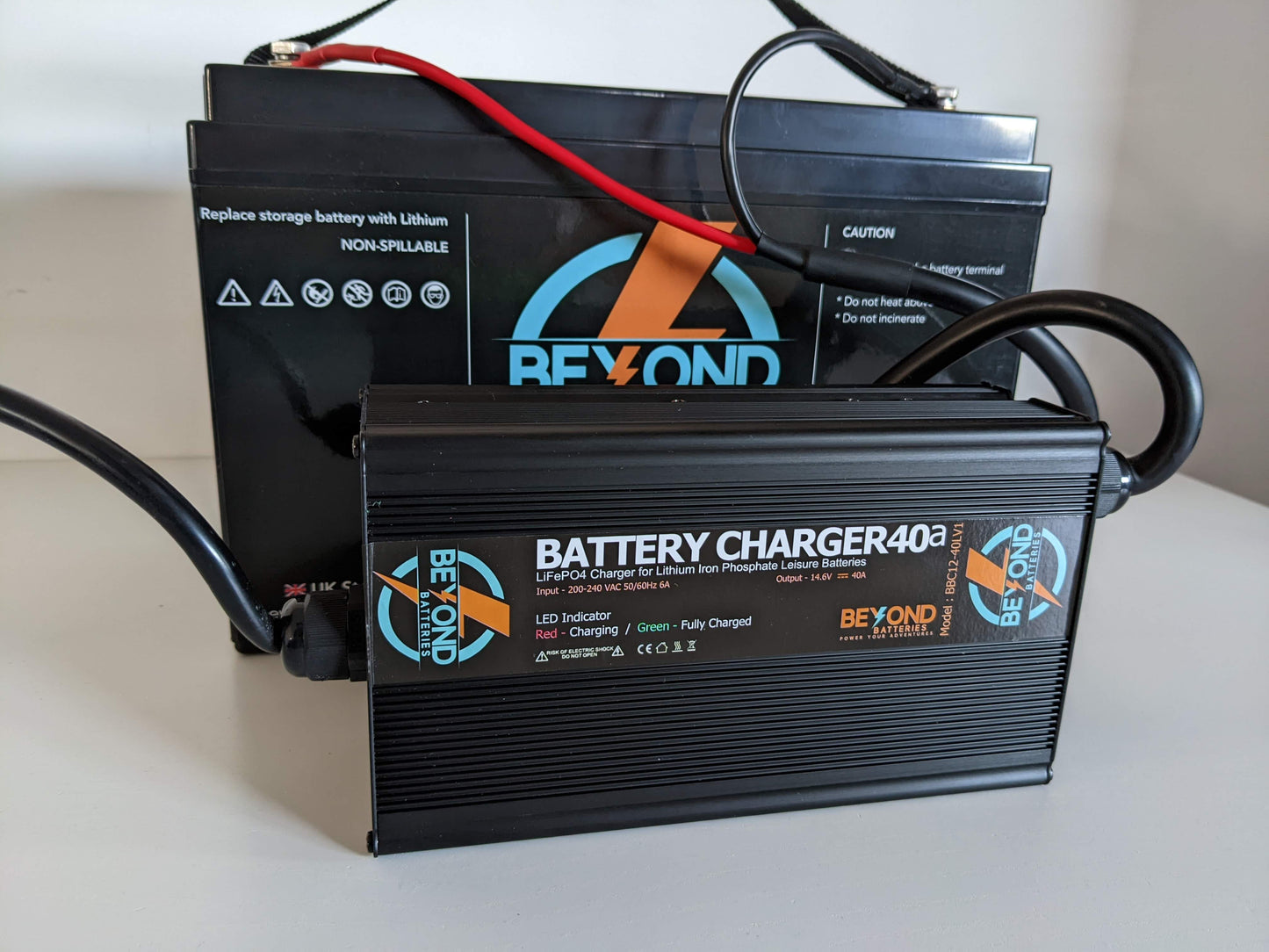 Beyond Batteries Lithium Battery Charger 40A - 12V