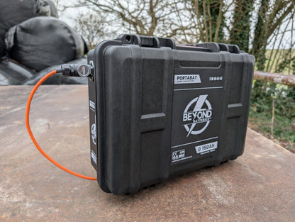 Beyond Batteries 12V 150Ah LiFePO4 PortaBat Carry Case Mobile Power unit