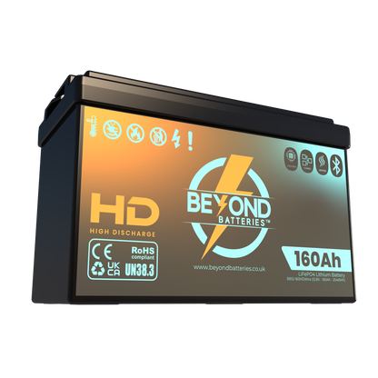 HD160 - High Performance Lithium - Smart LiFePO4 Lithium 12.8V Battery