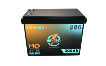 HD300 - High Performance Lithium - Smart LiFePO4 Lithium 12.8V Battery - No communication ports model