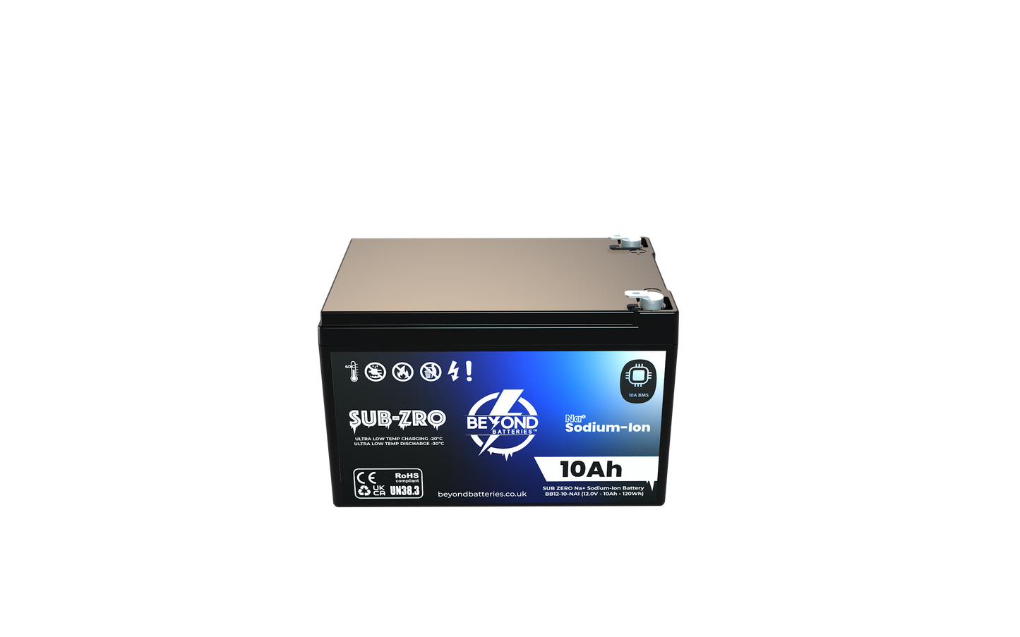 NA10 - Sodium-Ion 10Ah - 12V Ultra Low Temperature Battery Na+