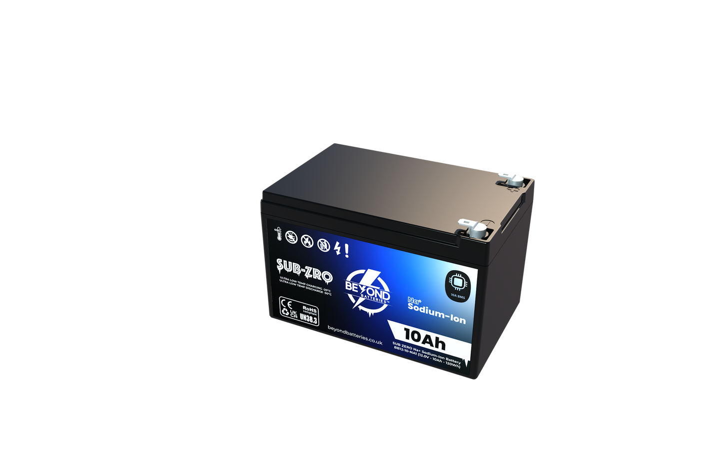 NA10 - Sodium-Ion 10Ah - 12V Ultra Low Temperature Battery Na+