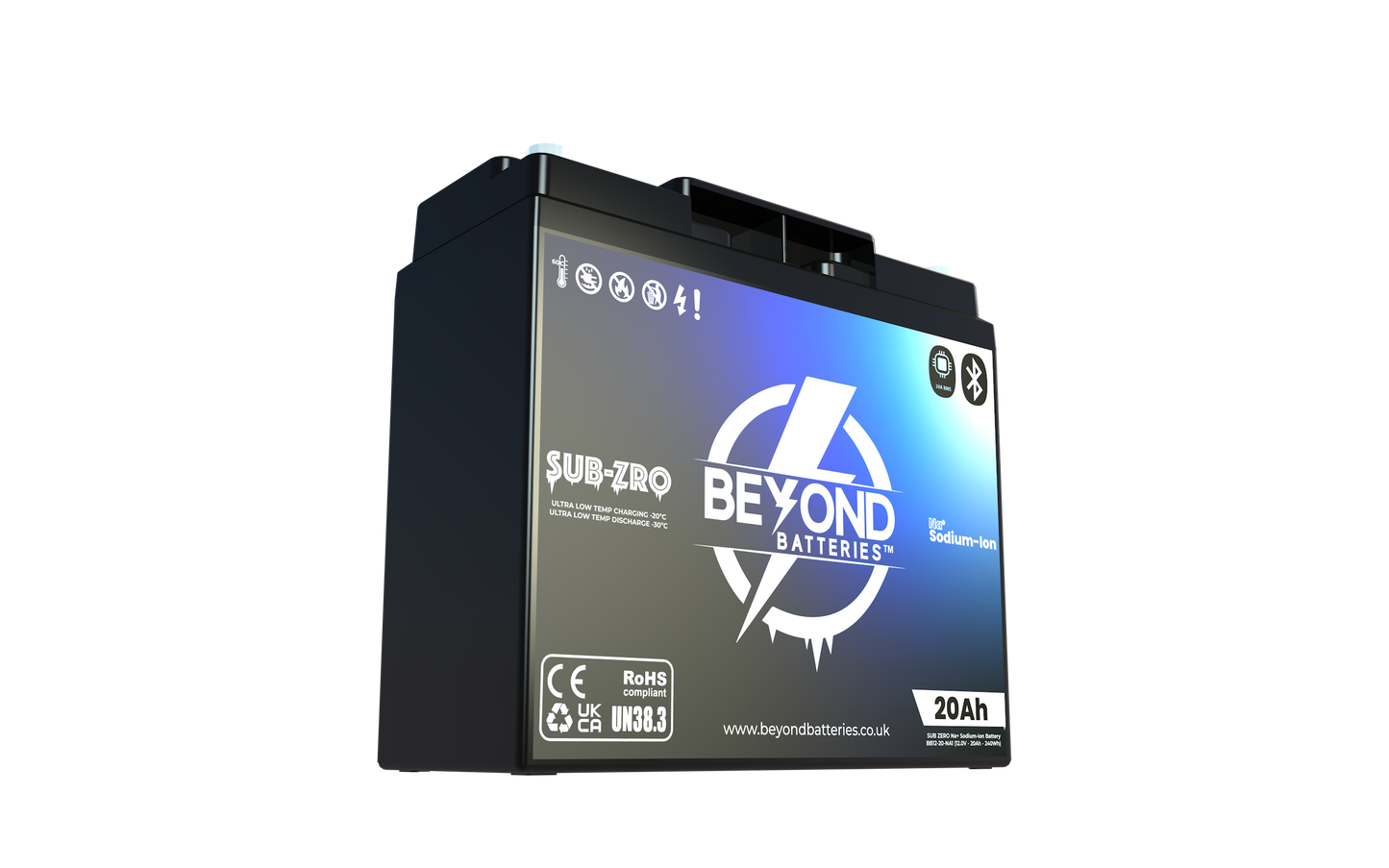 NA20 - Sodium-Ion 20Ah - 12V Ultra Low Temperature Battery Na+