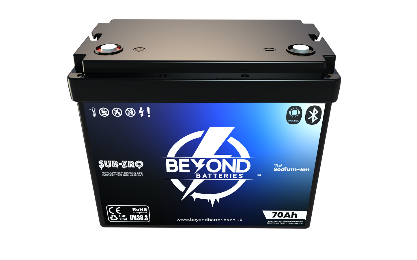 NA70 - Sodium-Ion 70Ah - 12V Ultra Low Temperature Battery Na+